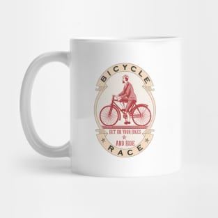 Vintage Bicycle Racer Mug